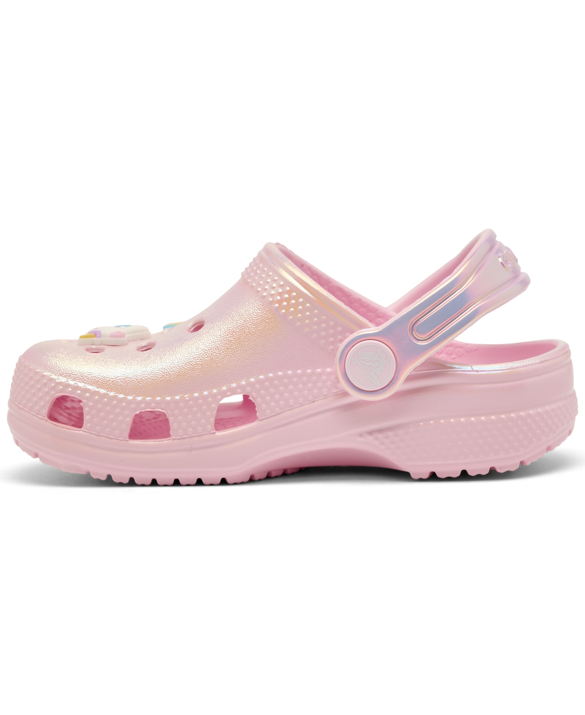 Crocs Toddler Girls Unicorn Classic Clogs From Finish Line In Multi