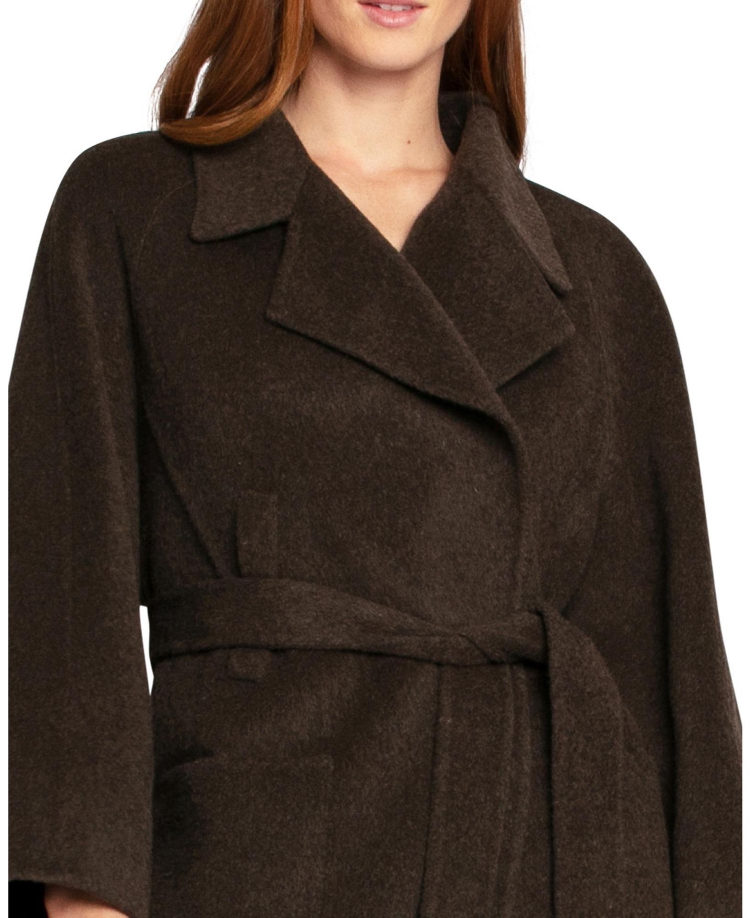 Women's Big Girl Wool Blend Coat