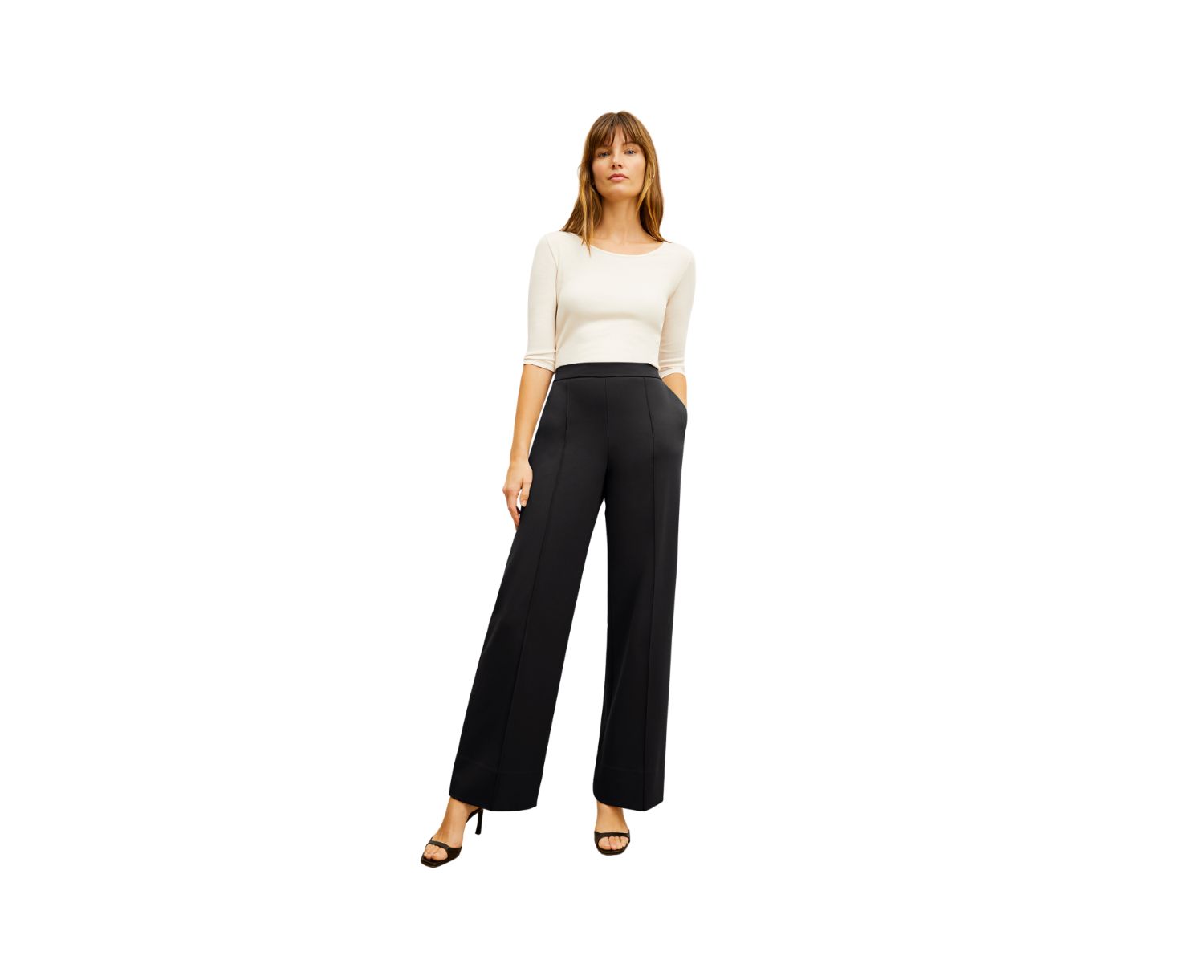 Women's Jordan Trouser - Butter Ponte