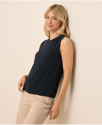 Women's Organic Cotton Classic Fine Knit Shell