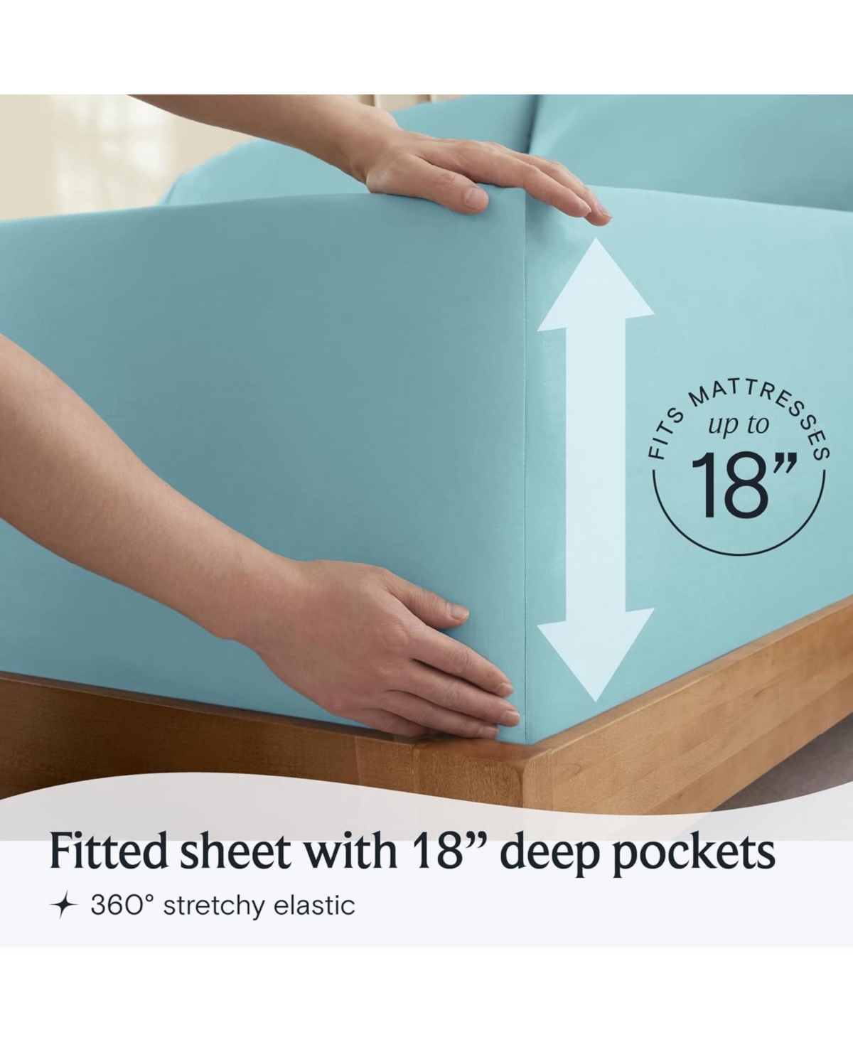 3PC Silky Soft Cooling Deep Pocket Performance Sheet Set