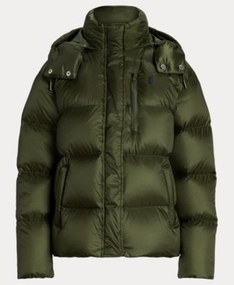 Women's Water-Resistant Long Sleeve Quilt Jacket