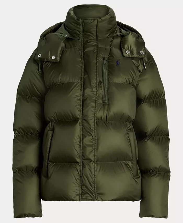 Women's Water-Resistant Long-Sleeve Quilt Jacket - thumbnail 8