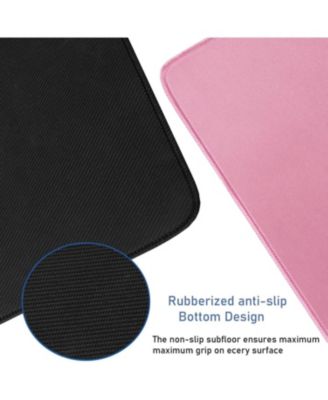 Large Extended Gaming Mouse Pad with Stitched Edges, (31.5X15.7In) Durable Non-Slip Natural Rubber Base, Waterproof Mat for Gamer/Desktop/Office