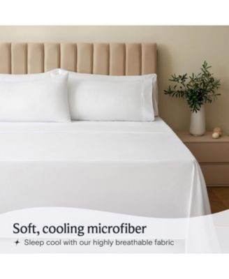 Silky Soft Cooling Deep Pocket 4-Pc. Sheet Set, Full