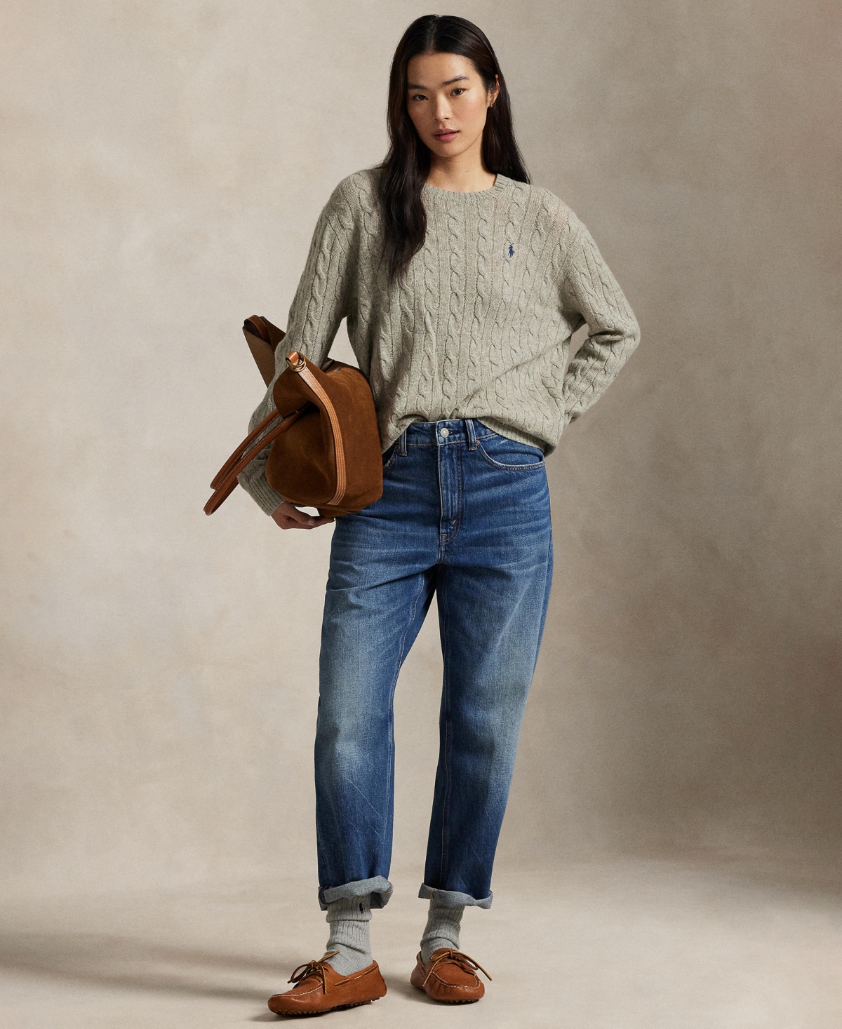 Polo Ralph Lauren Women's Crewneck Sweater In Green