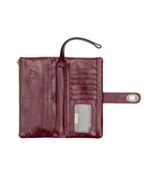 Annesley Leather Wristlet