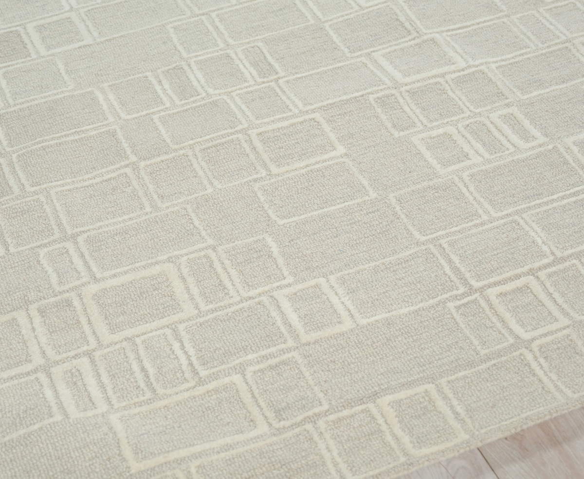 Exquisite Rugs Soho 7140 4'0"x6'0" Area Rug In Neutral