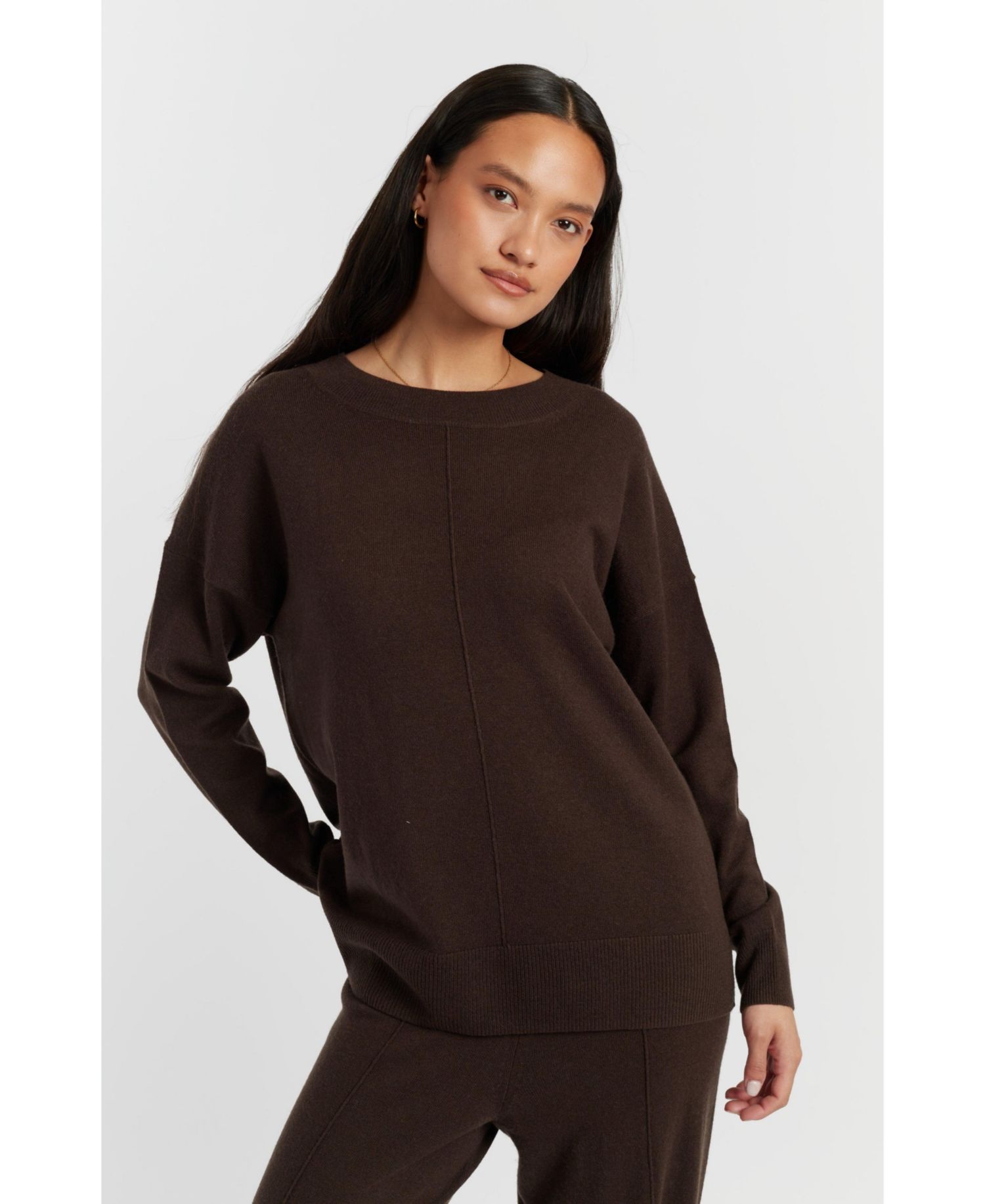 Women's Chinti and Parker Wool and Cashmere Slouchy Sweater