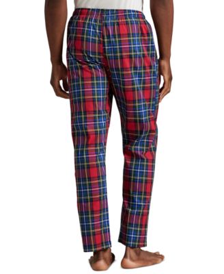 Men's Woven Plaid Pajama Pants