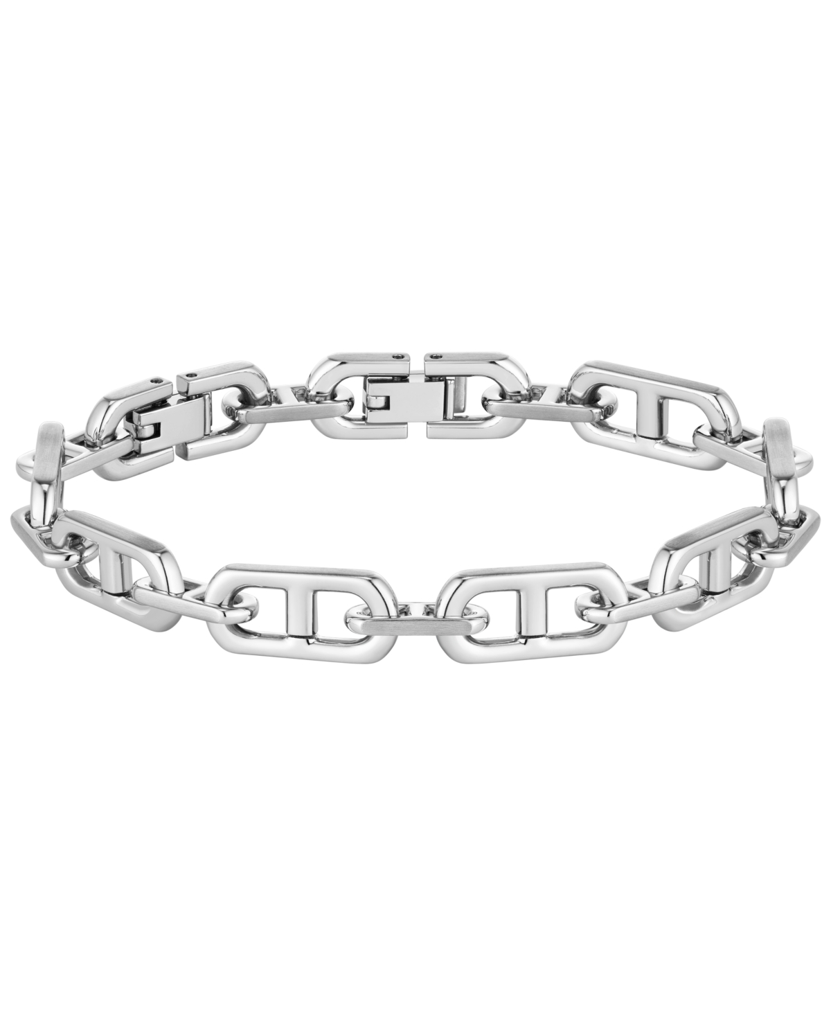 Hugo Boss Kode Chain Stainless Steel Bracelet In Silver