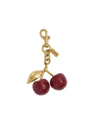 Crystal Cherry Bag Charms
