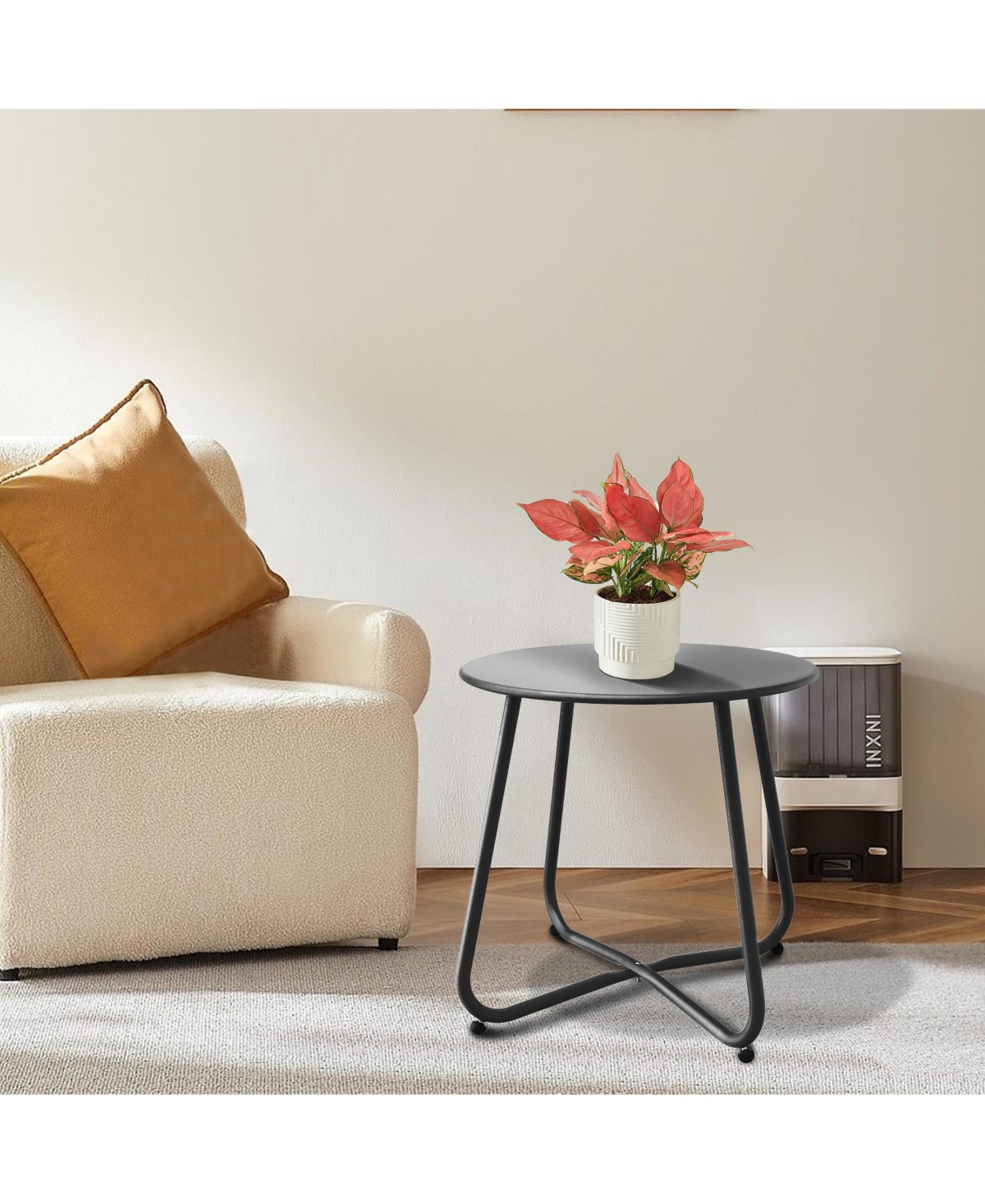 Decksplore Outdoor detachable iron sheet coffee table