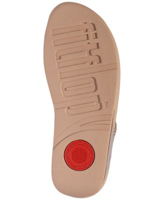 Women's Lulu Crystal Mix Toe-Post Wedge Sandals