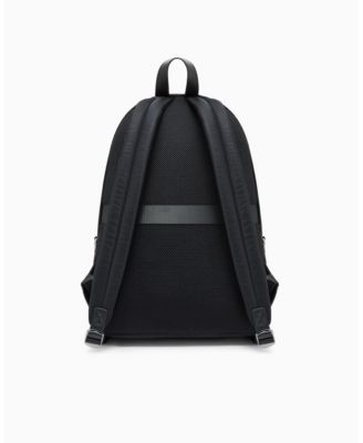 Men's Satin Jacquard Allover Logo Backpack