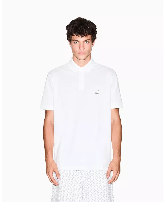 Men's Icon Logo Pique Polo Shirt