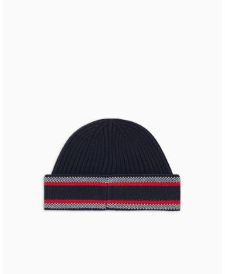 Men's Logo Tape Beanie Cap