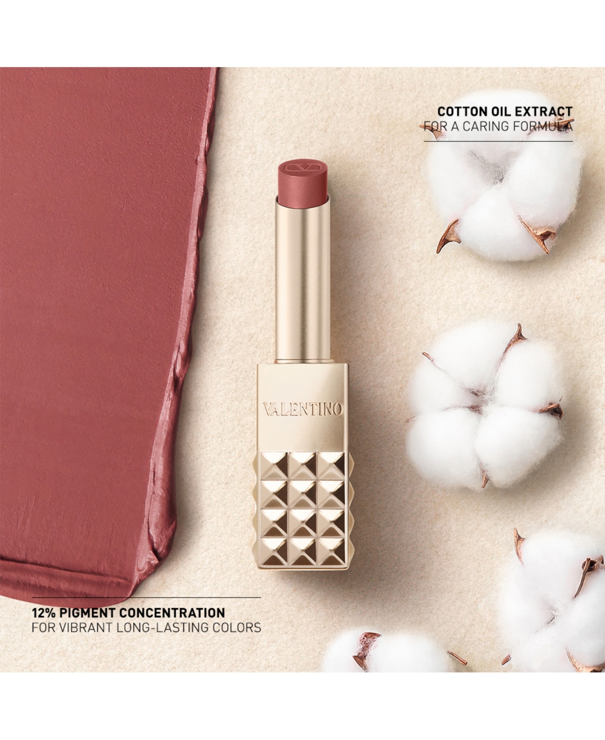 Valentino Spike  Buttery Matte Lipstick