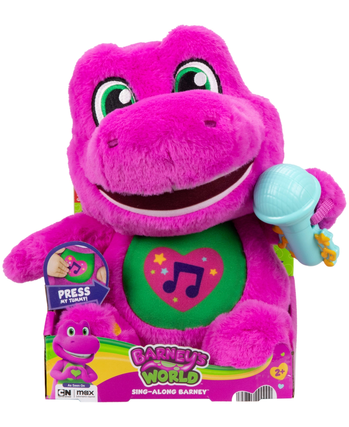 Barney 's World Sing Along  Plush Toy In Multi