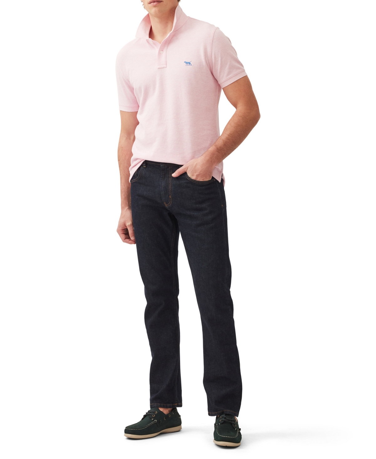 Rodd & Gunn The Gunn Slim Fit Polo Shirt In Pink