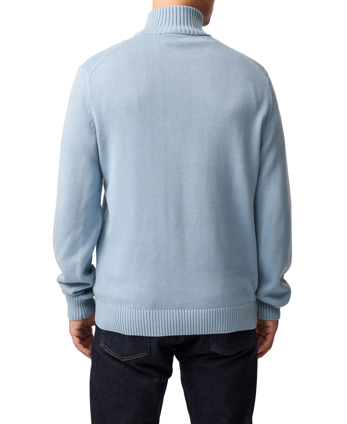 Rodd & Gunn Men's Merrick Bay Quarter-zip Sweater In Blue