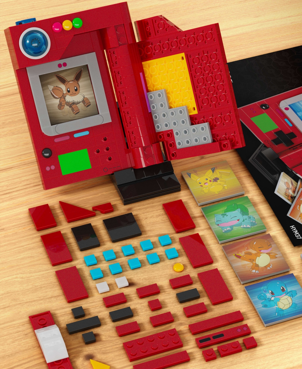 Mega Construx Pokemon Kanto Region Pokedex Building Kit In Multi