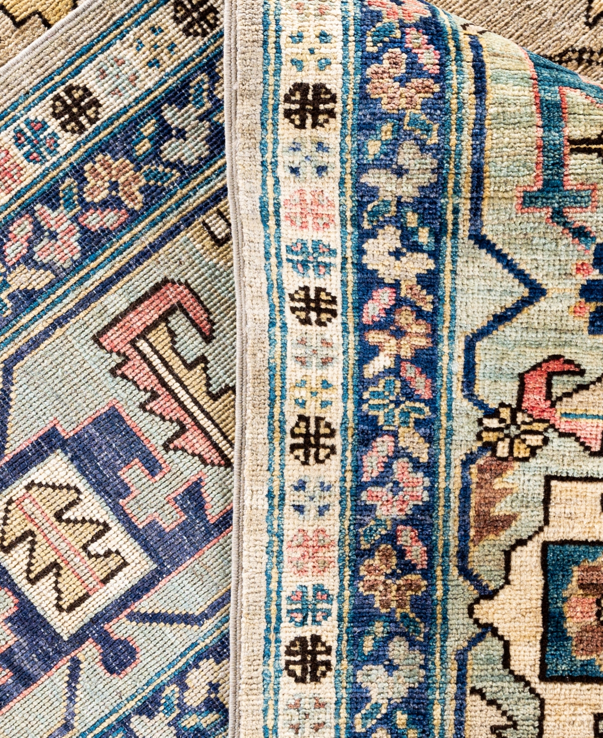 Adorn Hand Woven Rugs Serapi M0103-79 10'2"x14' Area Rug In Sand