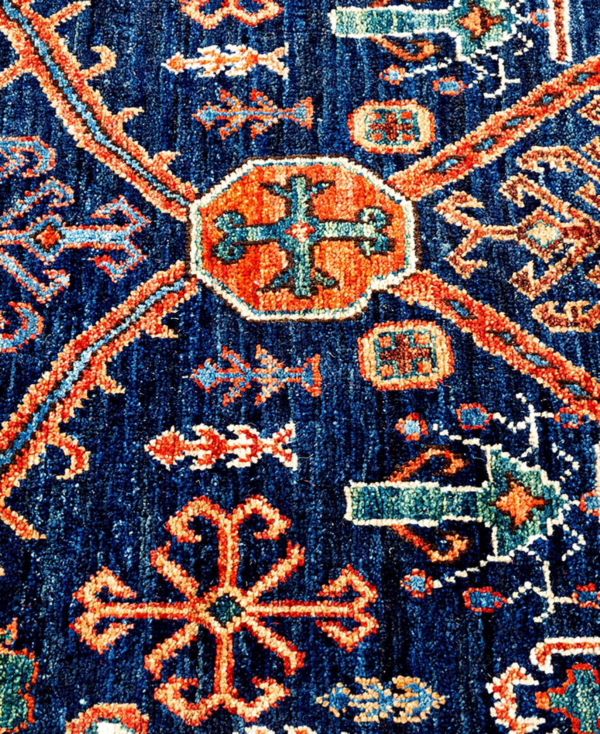 Adorn Hand Woven Rugs Serapi M1982 2'7"x11'8" Runner Area Rug In Multi