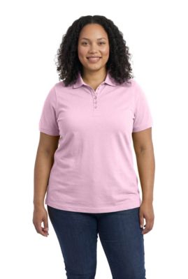 Women's Plus Size Perfect Short-Sleeve Polo Shirt