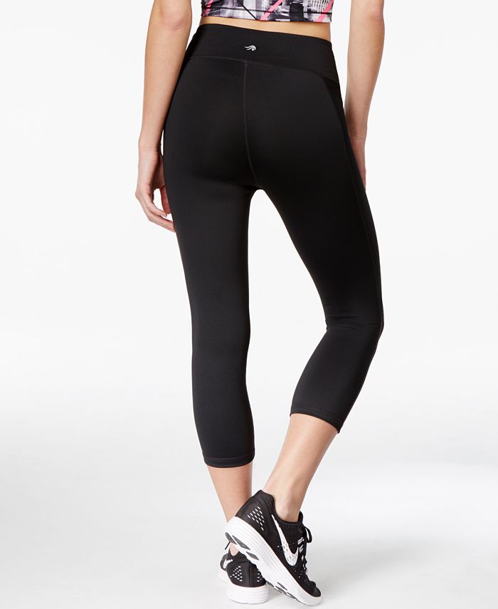 Ideology ID Shape Slimming Rapidry Cropped Leggings, Created for Macy's ...