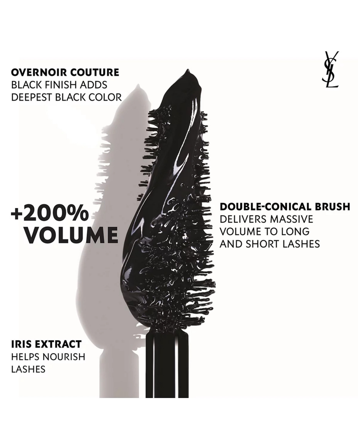 Saint Laurent Lash Clash Extreme Volume Mascara Duo In Black