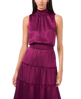 Petite Sleeveless Midi Dress