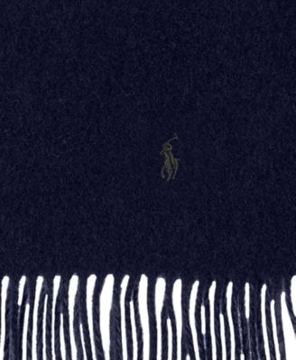 Men's Reversible Wool Scarf