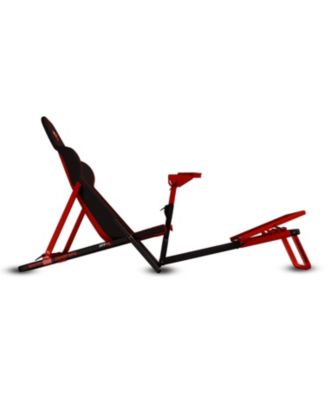 GTA Compact V2 Foldable Racing Cockpit | Adjustable Sim Racing Frame with Real Bucket Seat | Direct Drive Ready | Compatible with PC, Xbox, PlayStation – Formula, GT & Rally Setup