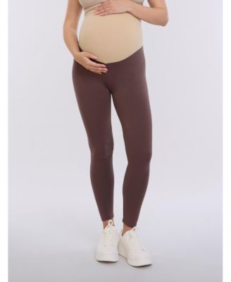 Women's Essential Stretch Secret Fit Over the Belly Maternity Leggings - Motherhood Maternity