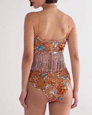 Women's Star Embellished Tassel Booty Shorts