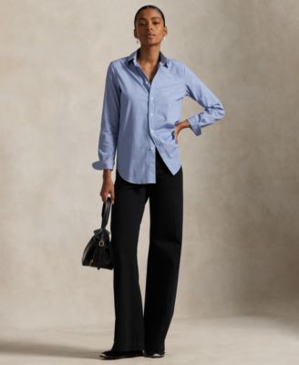 Women's Stretch Slim Fit Cotton Shirt