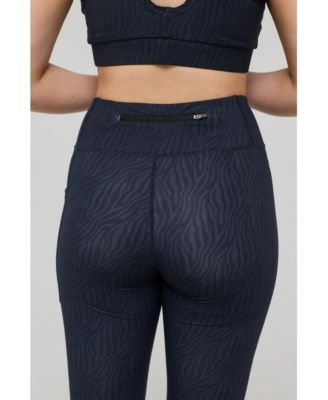 Women's Infinite High Waisted Leggings - Black Tiger