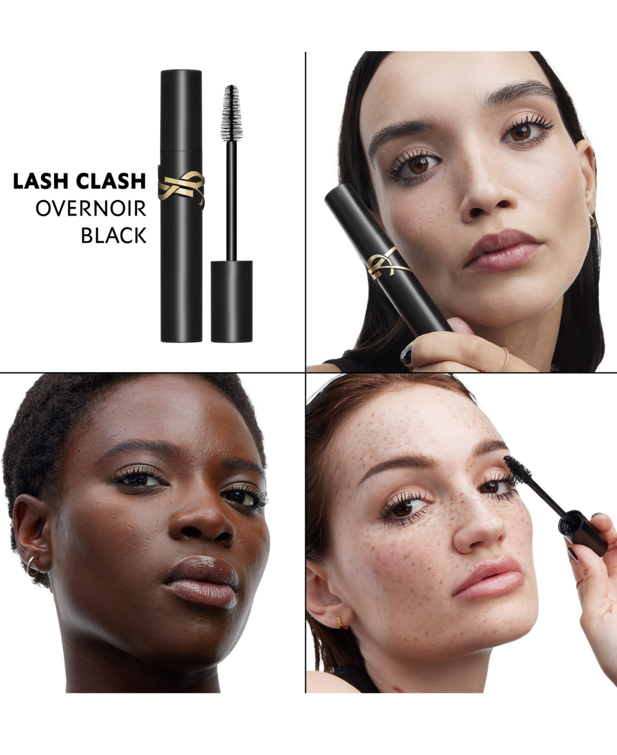 Saint Laurent Lash Clash Extreme Volume Mascara Duo In Black