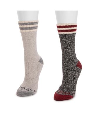 Women's Dream Step Cozy Crew Sock 2 Pack