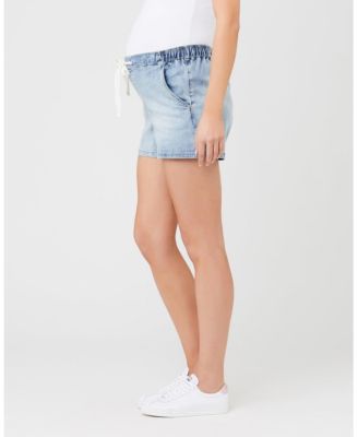 Bailey Light Blue Denim Shorts for Women