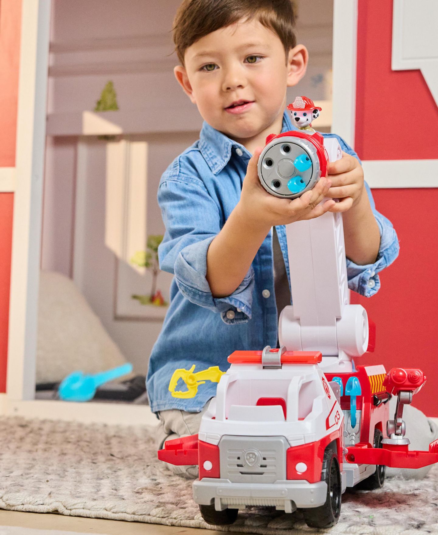 Детский игровой набор Paw Patrol Fire Rescue Rapid Reload Fire Truck — фото 10