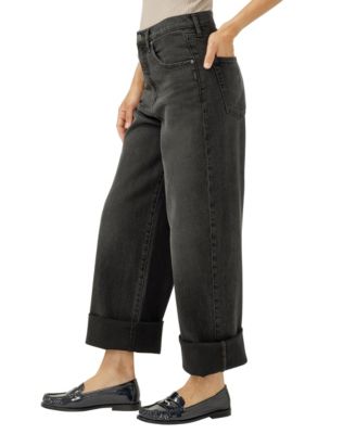 Women's Be Easy High Rise Wide Leg Crop Jeans