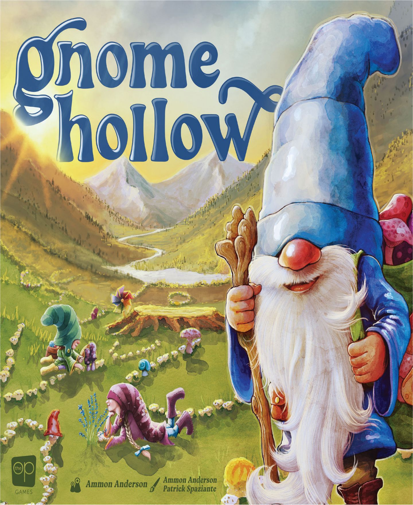 Семейная стратегическая настольная игра USAopoly Opoly Gnome Hollow, от 12 лет — фото 4