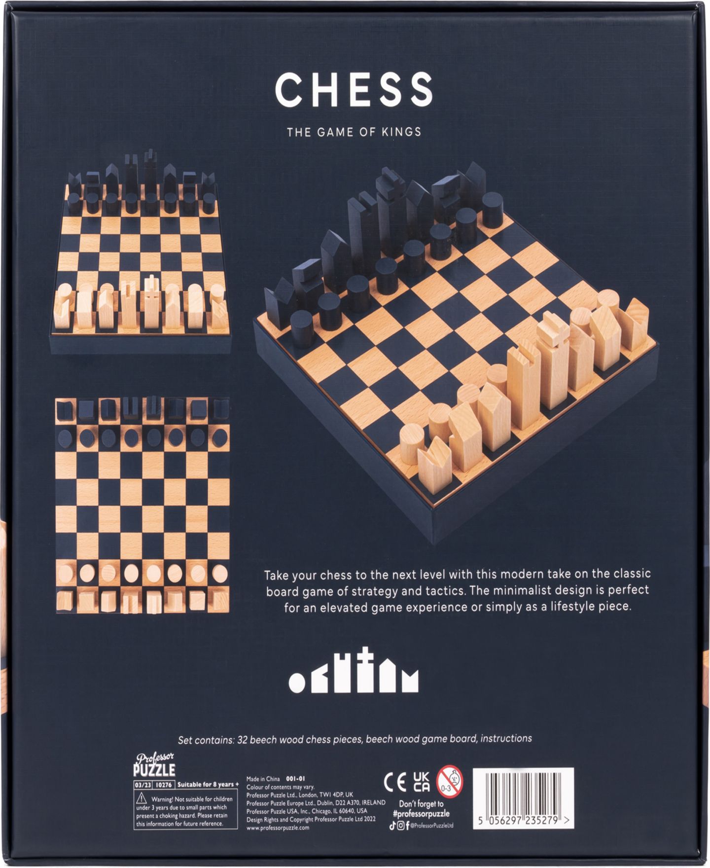 Детская настольная игра Professor Puzzle Game of Kings Chess Board Game, Ages 8+ — фото 3