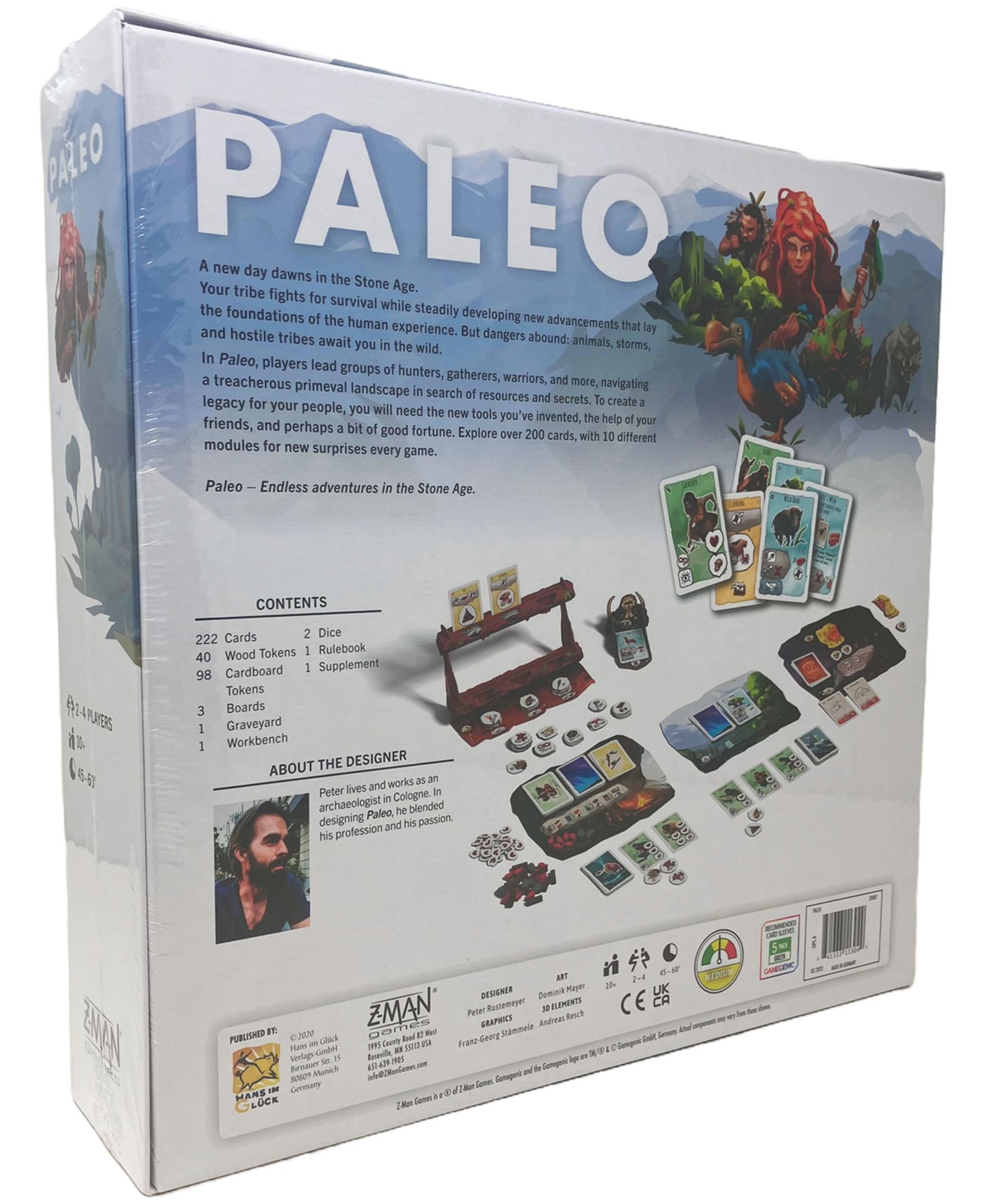 Детская настольная игра Z-Man Games Paleo Board Game — фото 3