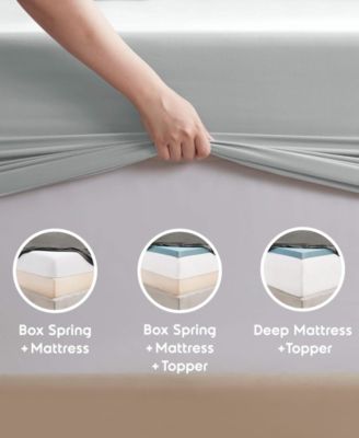 Premier Collection Deep Pocket 4 Piece Sheet Set, King