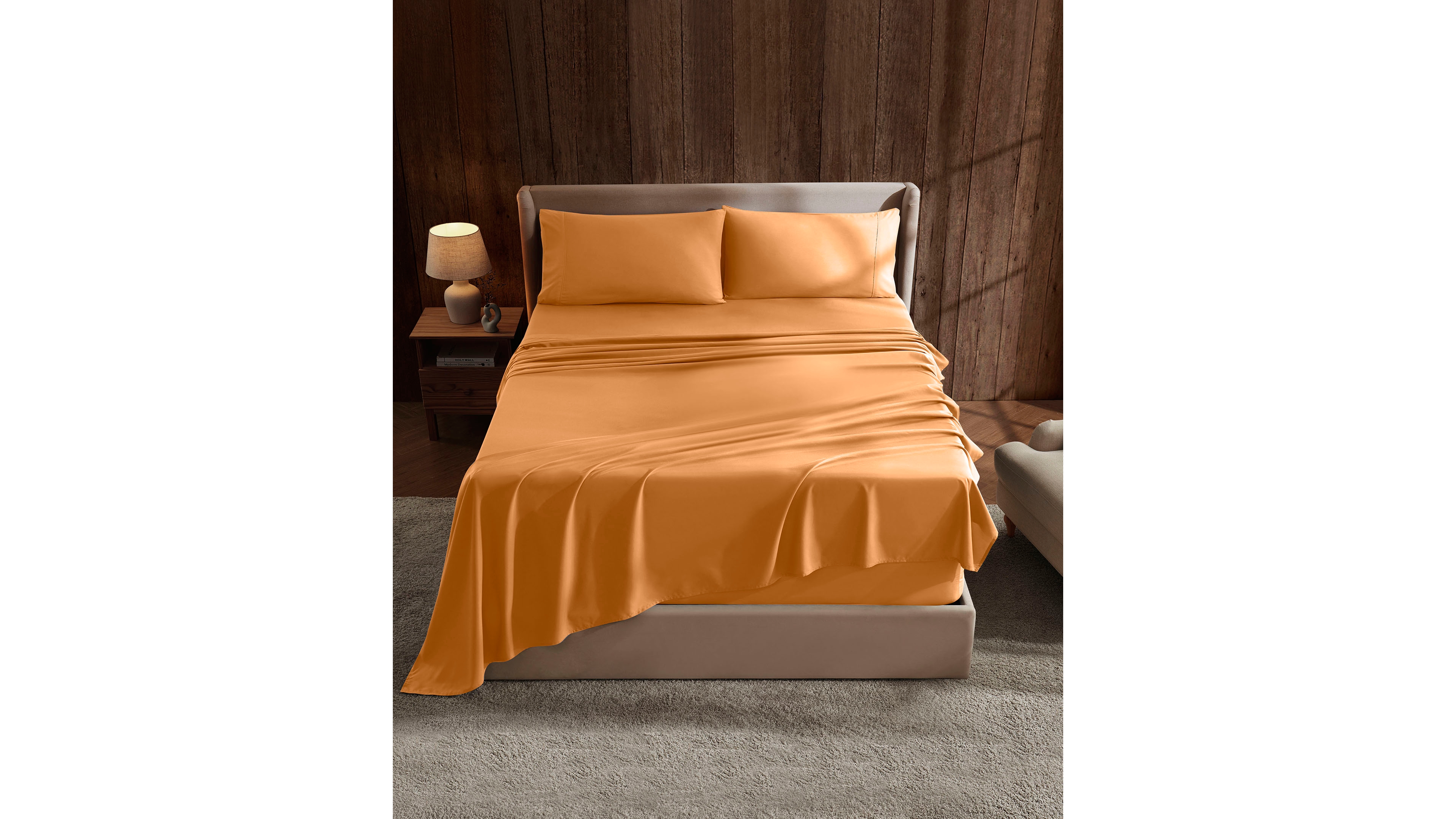 Nestl Premier Collection Deep Pocket 4 Piece Sheet Set, Full