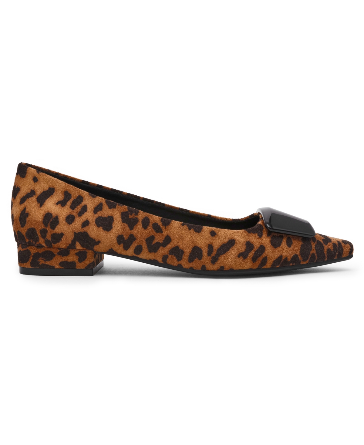 Anne Klein Crawford Pointed Toe Flat In Brown