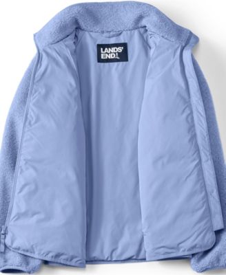 Women's Mixed Media High Pile Fleece Jacket